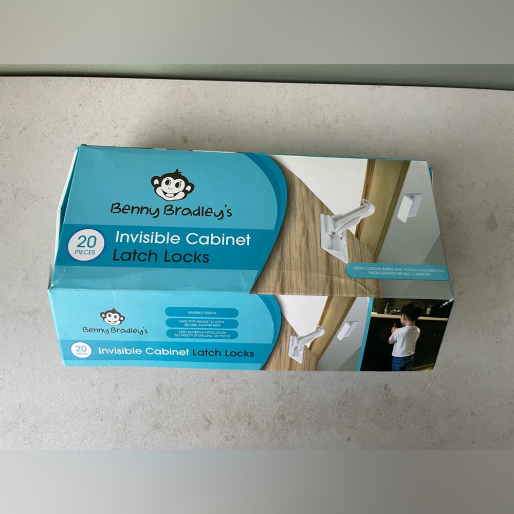 Benny Bradley's Invisible Cabinet Latch Locks